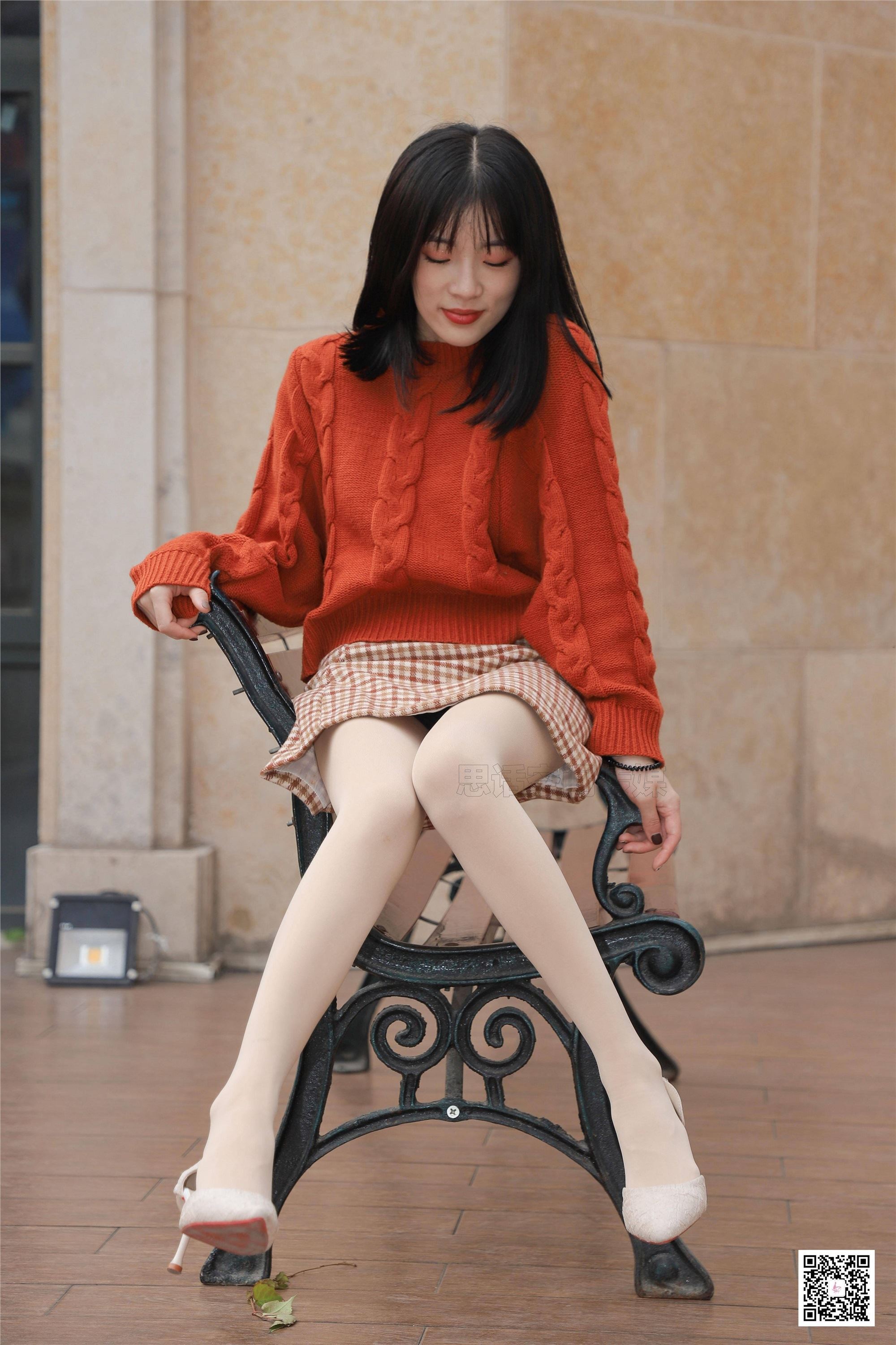 SiHua思话 SJ064 小狐狸仙女 风尖头浅口女鞋